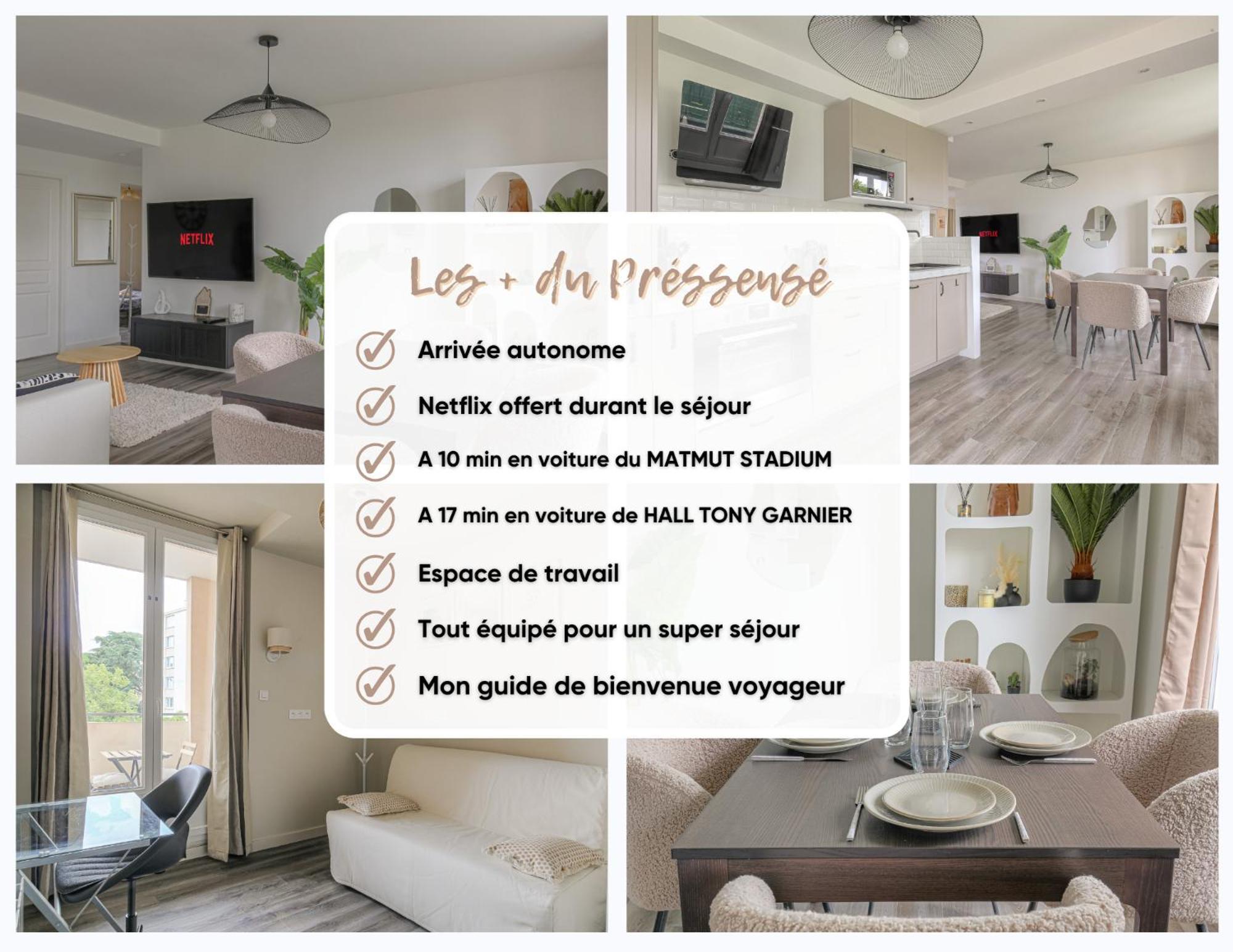 Le Pressense, Ideal Sejour Pro Ou Familiale Vénissieux Kültér fotó